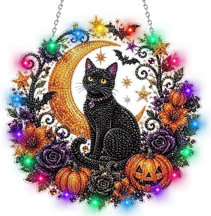 UXHGEBG Pearl Diamond Painting Suncatcher Kit