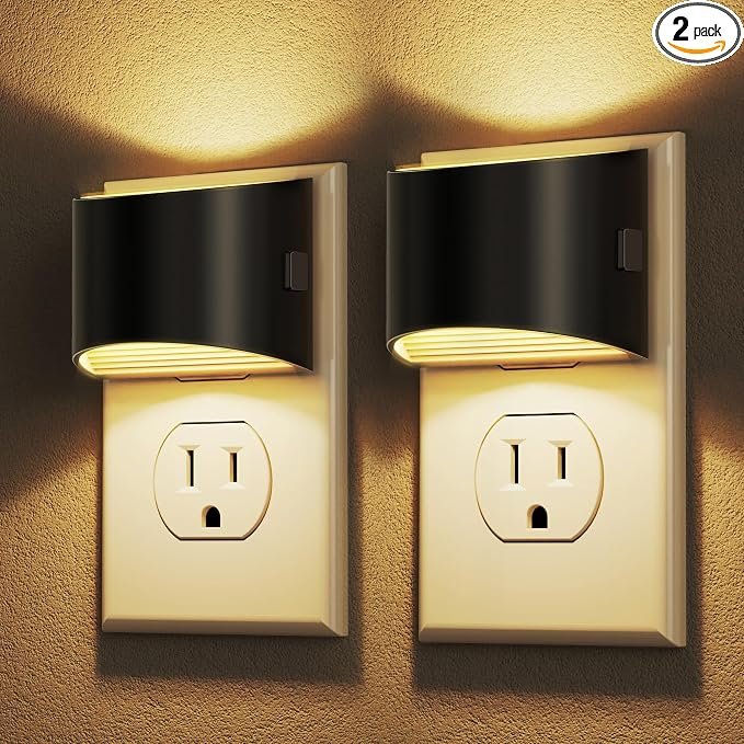 DORESshop Night Light, Night Lights Plug into Wall, Adjustable, 3000K
